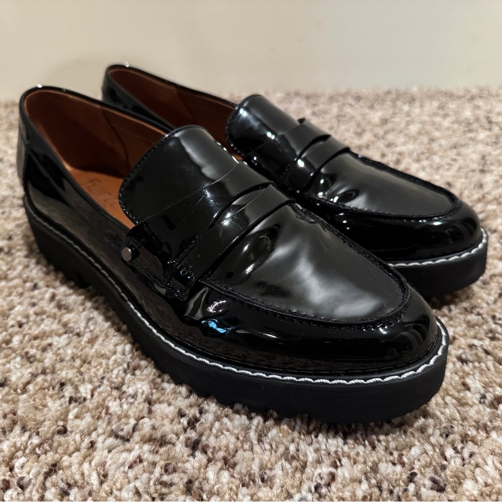 Patent Black Loafers
